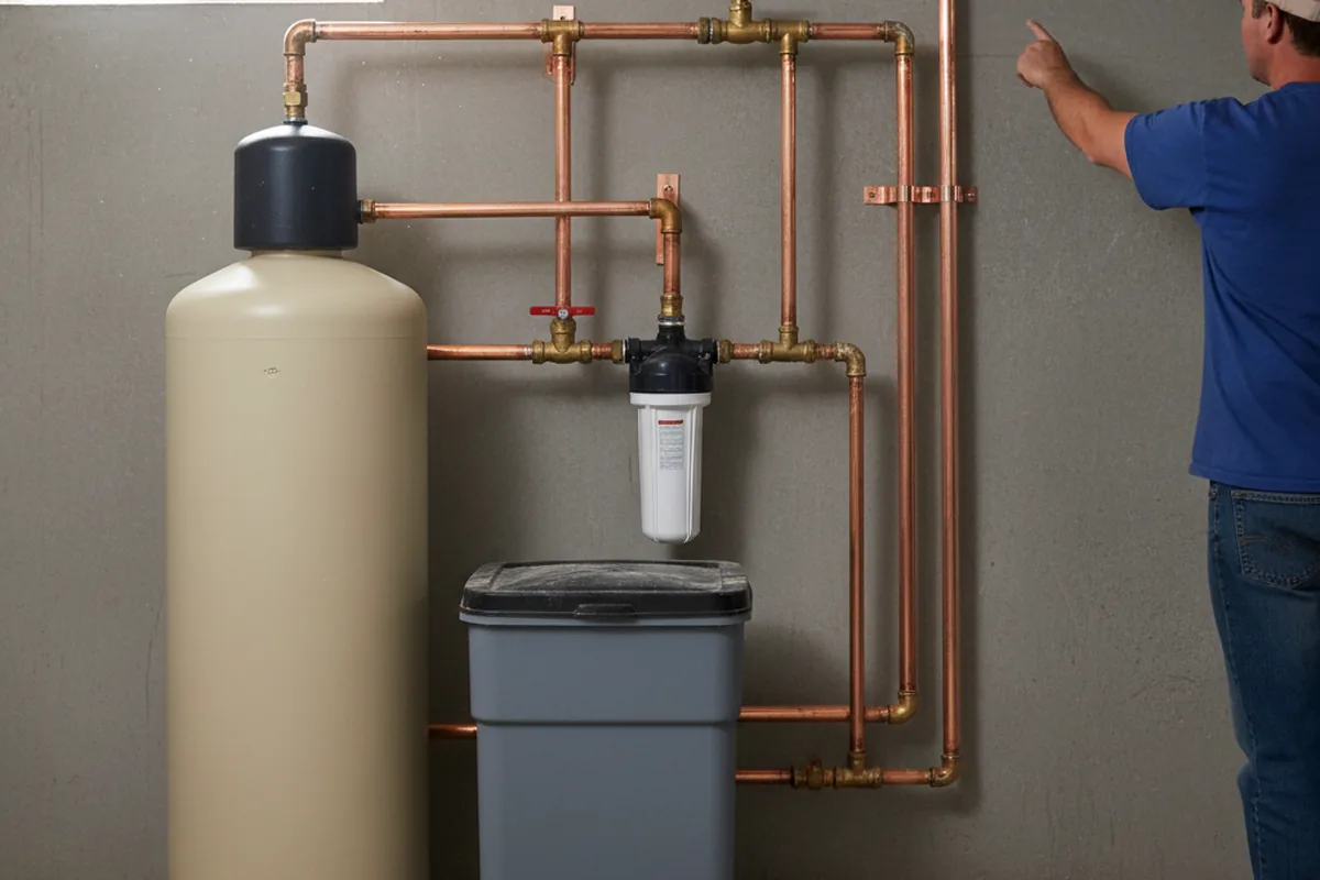 Whole-house water treatment system installed in Chadwick